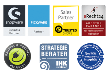 Partnerlogos für blueCommerce